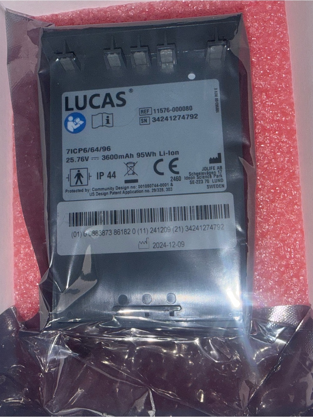 Lucas Stryker LUCAS 2 & 3 Battery - 11576-000080
